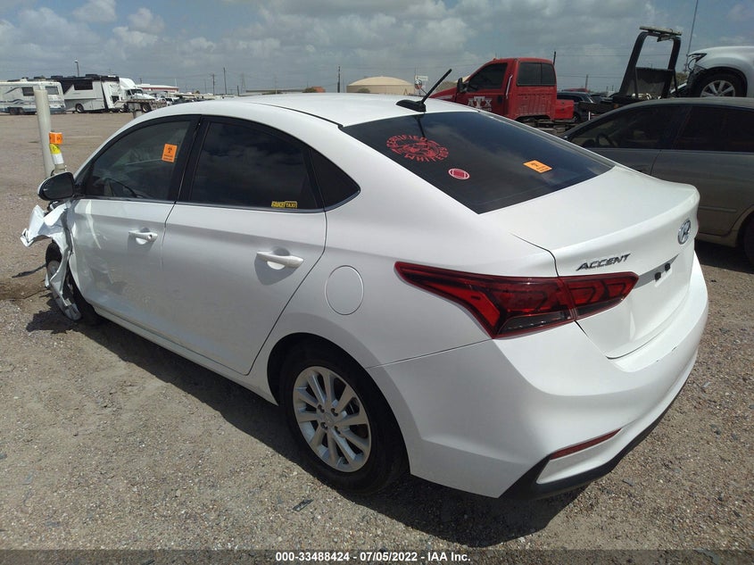2021 HYUNDAI ACCENT VIN: 3KPC24A60ME150981