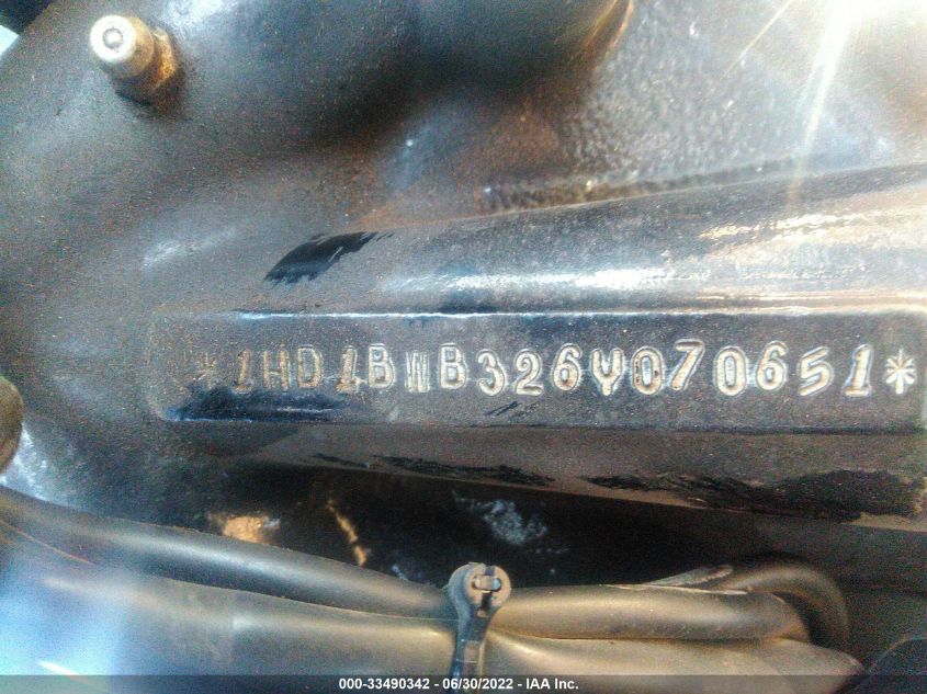 2006 HARLEY-DAVIDSON FLSTCI 1HD1BWB326Y070651