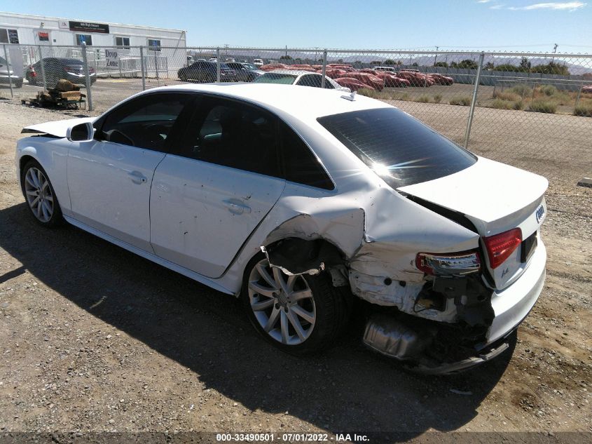 2014 AUDI A4 PREMIUM WAUAFAFL7EN034261