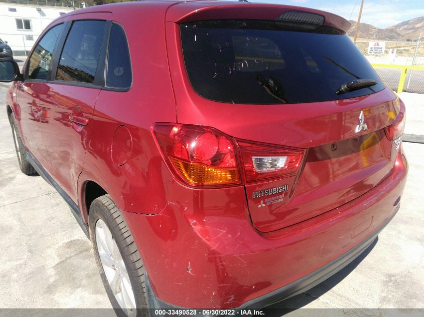 2015 MITSUBISHI OUTLANDER SPORT 2.4 ES 4A4AR3AW0FE029338