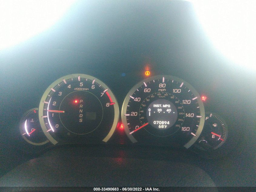 2013 ACURA TSX TECH JH4CU2F64DC008498