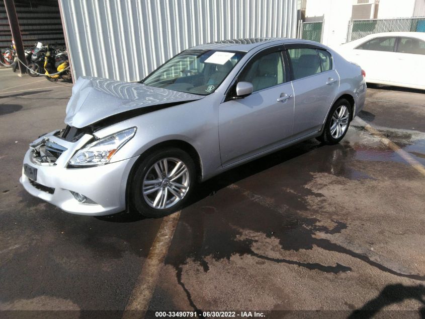 2013 INFINITI G37 SEDAN JOURNEY JN1CV6AP8DM716644