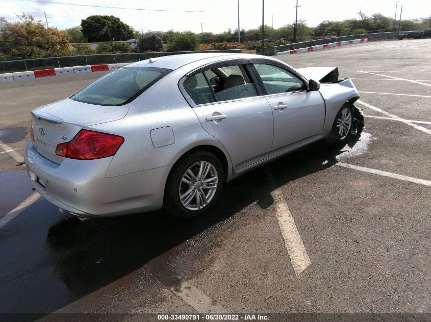 2013 INFINITI G37 SEDAN JOURNEY JN1CV6AP8DM716644