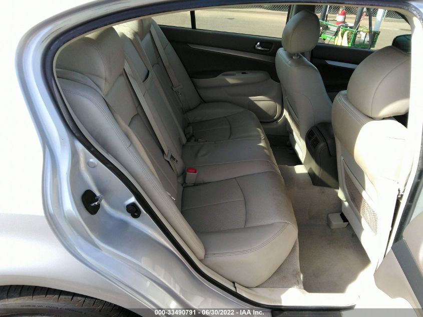 2013 INFINITI G37 SEDAN JOURNEY JN1CV6AP8DM716644