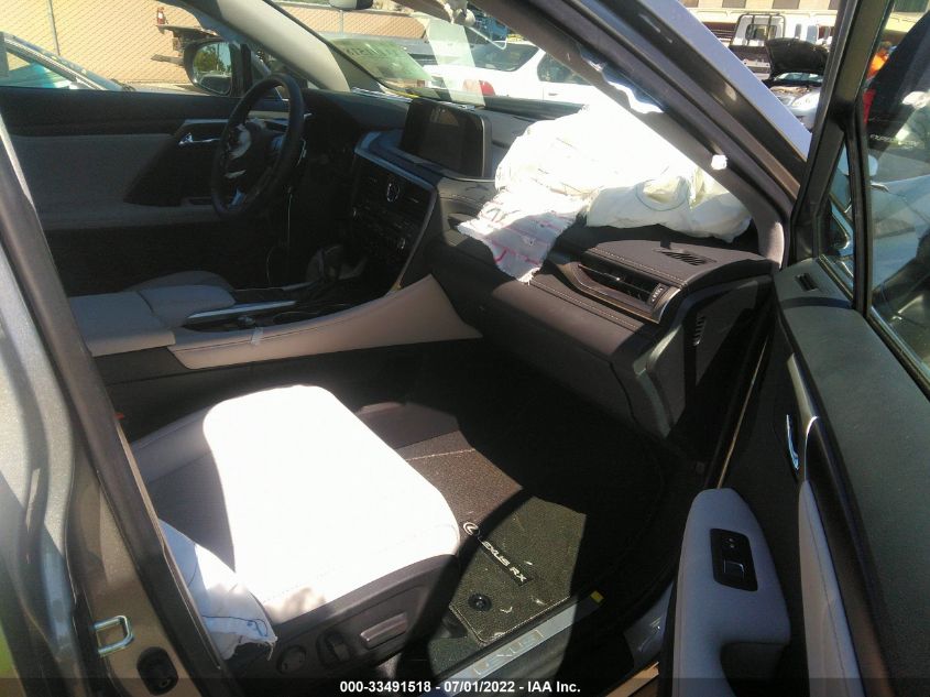 2022 LEXUS RX RX 350 2T2HZMDA3NC347656