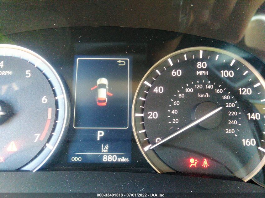 2022 LEXUS RX RX 350 2T2HZMDA3NC347656