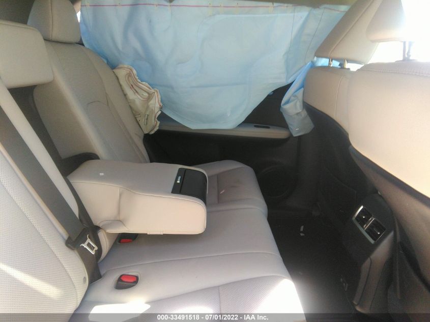 2022 LEXUS RX RX 350 2T2HZMDA3NC347656