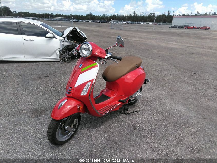 2019 VESPA PRIMAVERA ZAPC536B2K5300572