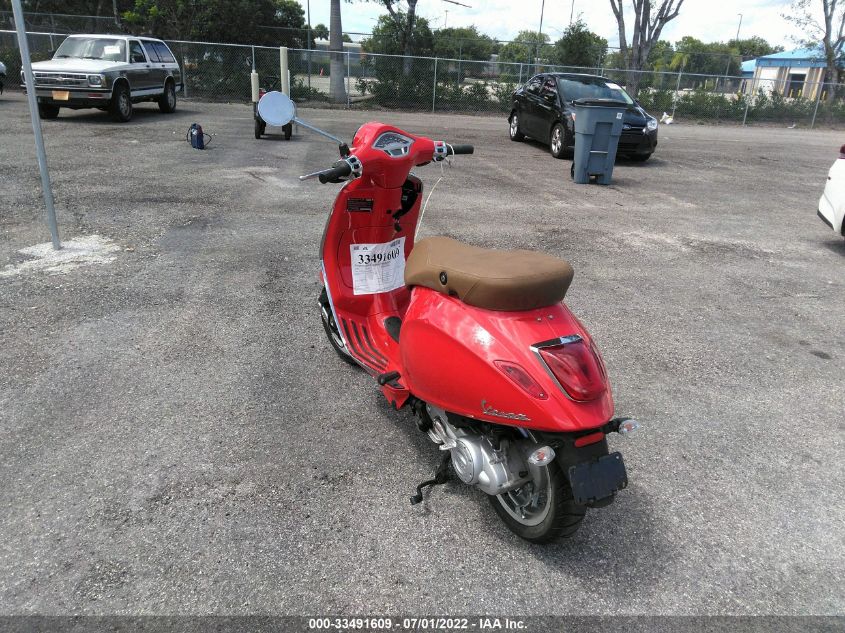 2019 VESPA PRIMAVERA ZAPC536B2K5300572