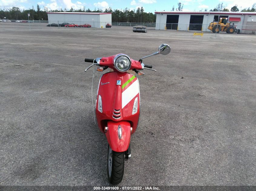 2019 VESPA PRIMAVERA ZAPC536B2K5300572