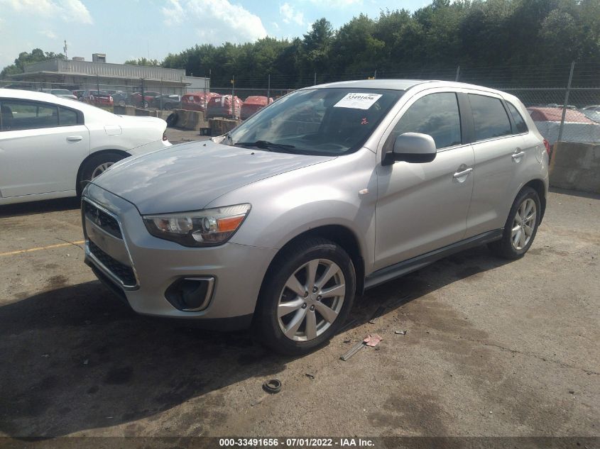 2014 MITSUBISHI OUTLANDER SPORT SE 4A4AR4AU5EE001893