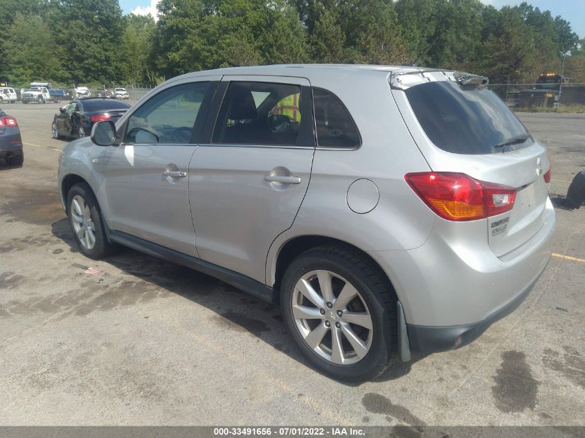 2014 MITSUBISHI OUTLANDER SPORT SE 4A4AR4AU5EE001893