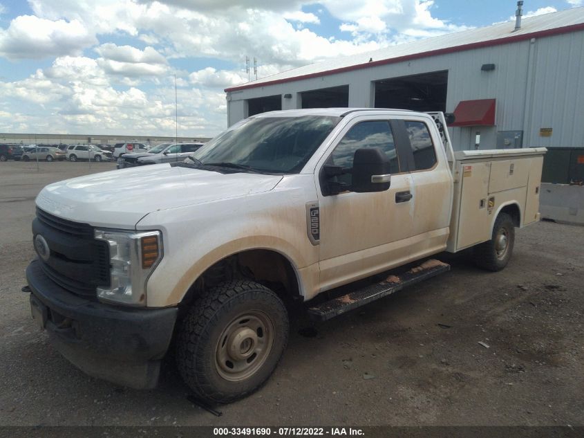 2018 FORD SUPER DUTY F-250 SRW XL 1FD7X2B67JED03171