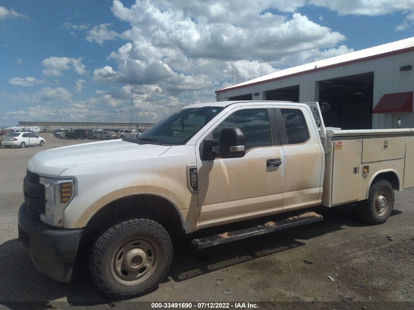 2018 FORD SUPER DUTY F-250 SRW XL 1FD7X2B67JED03171