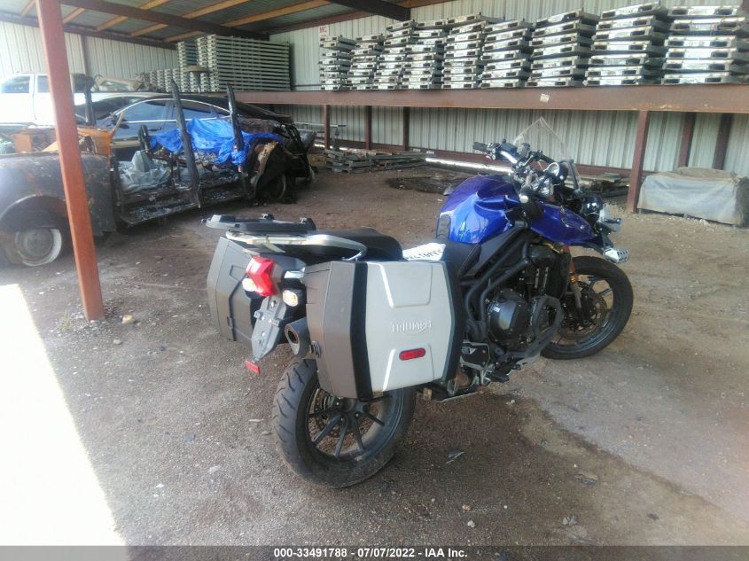 2013 TRIUMPH MOTORCYCLE TIGER EXPLORER SMTF02XK6DJ551337