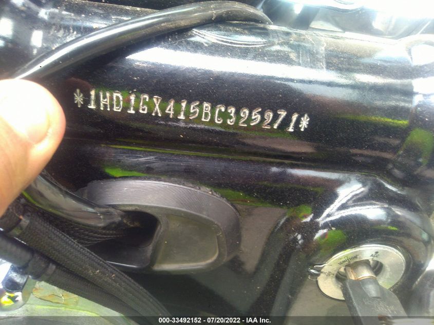2011 HARLEY-DAVIDSON FXDB 1HD1GX415BC325271