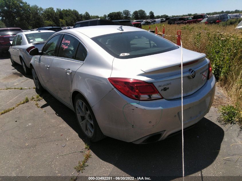 2013 BUICK REGAL GS 2G4GV5GV5D9216254