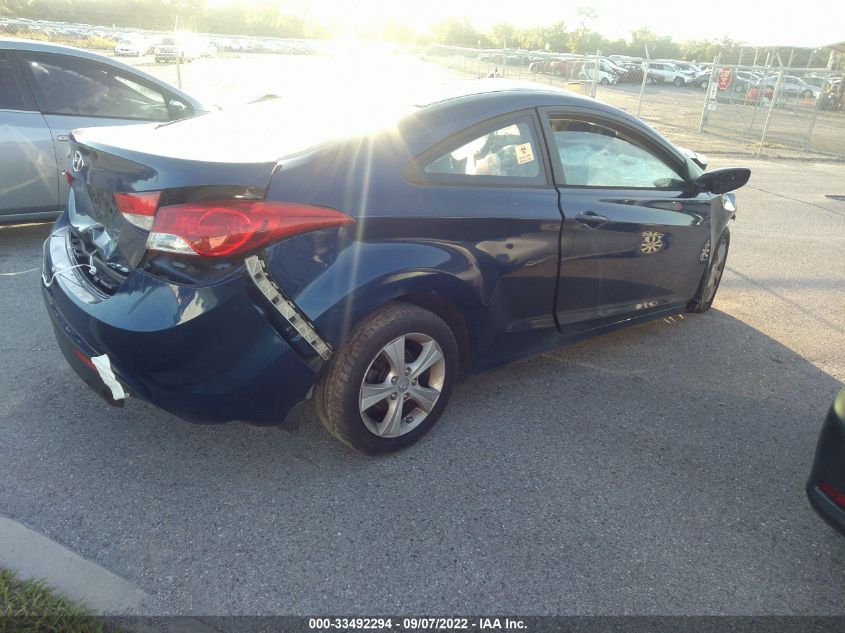 2013 HYUNDAI ELANTRA COUPE GS PZEV KMHDH6AE5DU013246