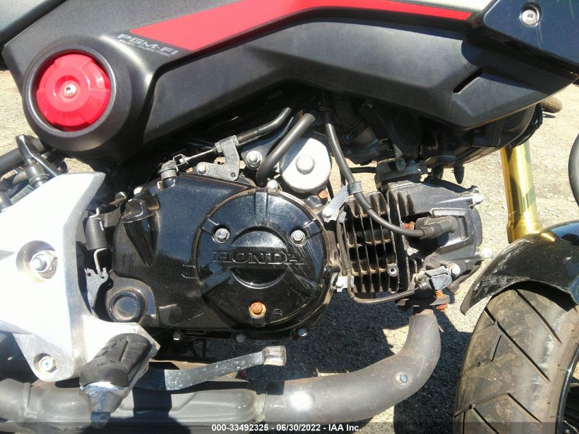 2015 HONDA GROM 125 MLHJC6118F5107070