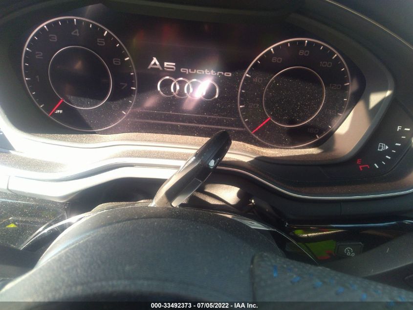 2019 AUDI A5 COUPE PREMIUM PLUS WAUTNAF53KA055446