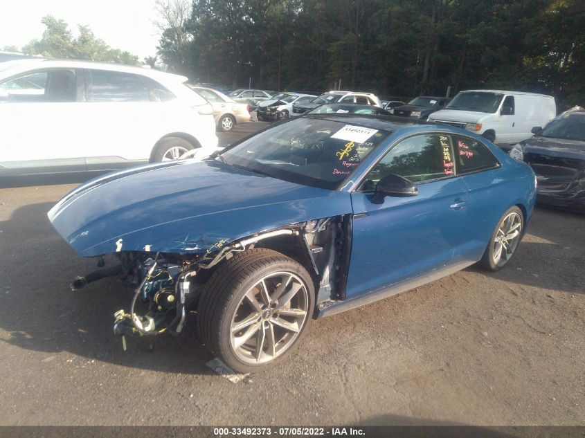 2019 AUDI A5 COUPE PREMIUM PLUS WAUTNAF53KA055446