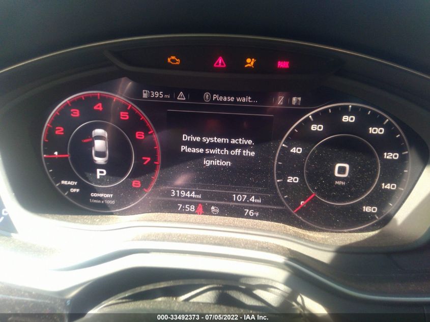 2019 AUDI A5 COUPE PREMIUM PLUS WAUTNAF53KA055446