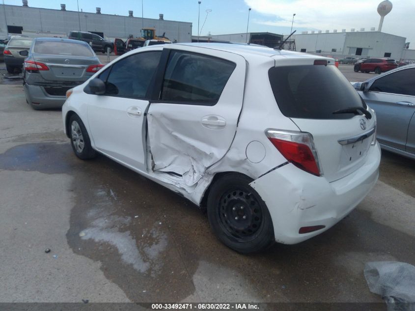 2013 TOYOTA YARIS JTDKTUD31DD548356
