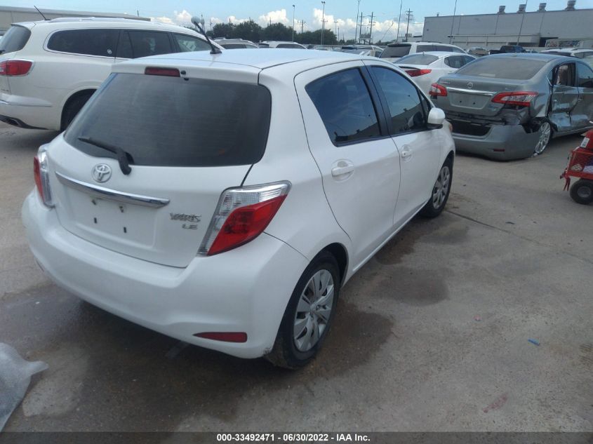 2013 TOYOTA YARIS JTDKTUD31DD548356