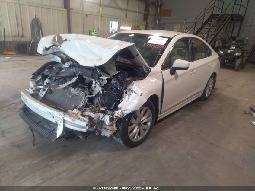 2016 SUBARU LEGACY 2.5I PREMIUM 4S3BNAC64G3003105