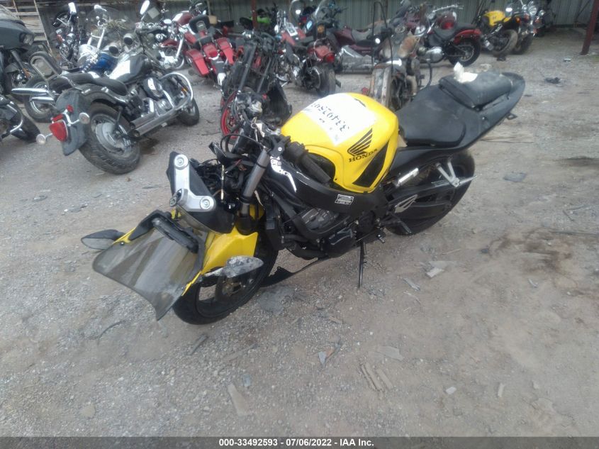 2002 HONDA CBR600 F4 JH2PC35042M309277