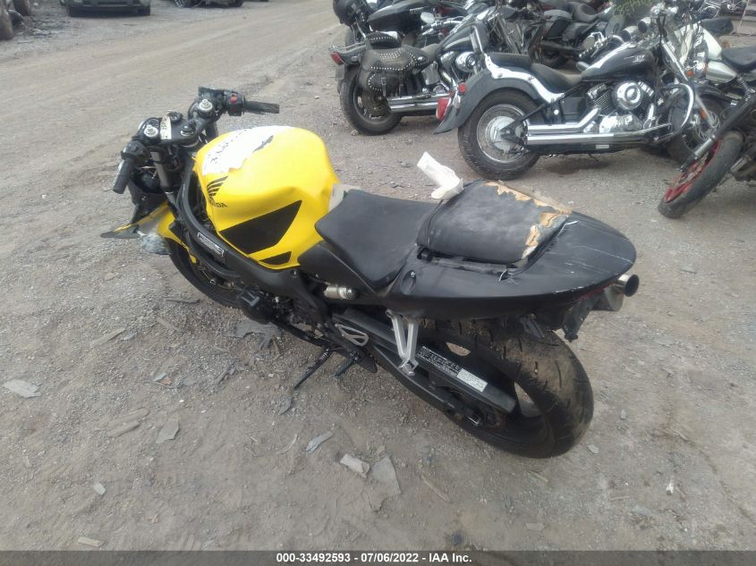 2002 HONDA CBR600 F4 JH2PC35042M309277