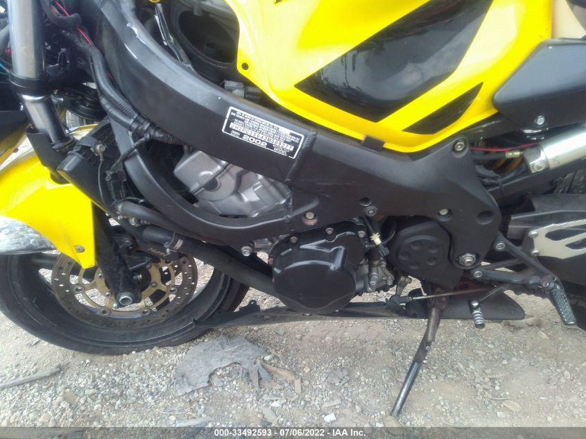 2002 HONDA CBR600 F4 JH2PC35042M309277