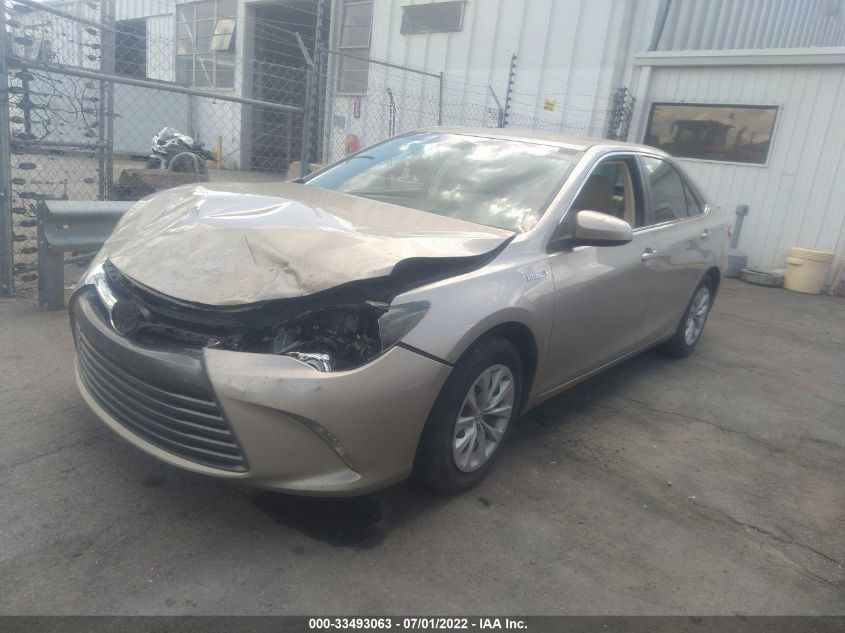 2015 TOYOTA CAMRY HYBRID LE/XLE/SE 4T1BD1FK2FU154413