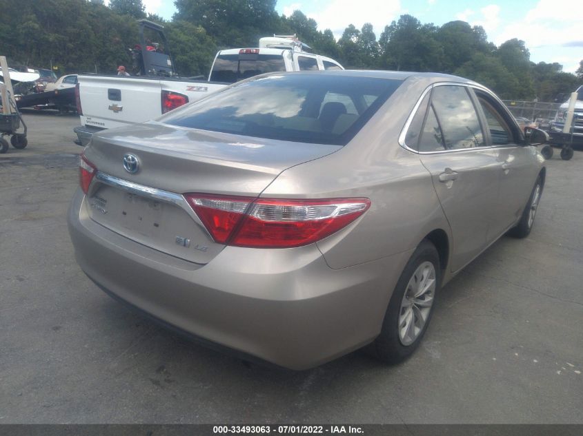 2015 TOYOTA CAMRY HYBRID LE/XLE/SE 4T1BD1FK2FU154413