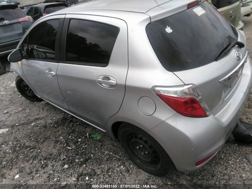 2014 TOYOTA YARIS LE JTDKTUD30ED580362