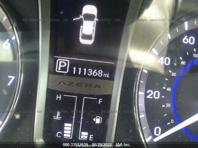 2013 HYUNDAI AZERA KMHFG4JG1DA244177