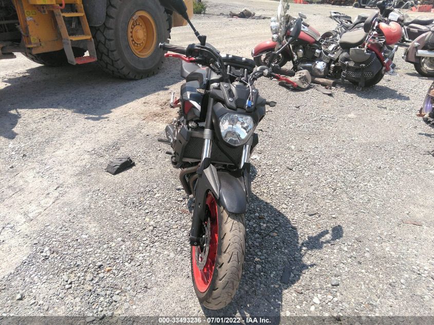 2015 YAMAHA FZ07 JYARM06E9FA000785
