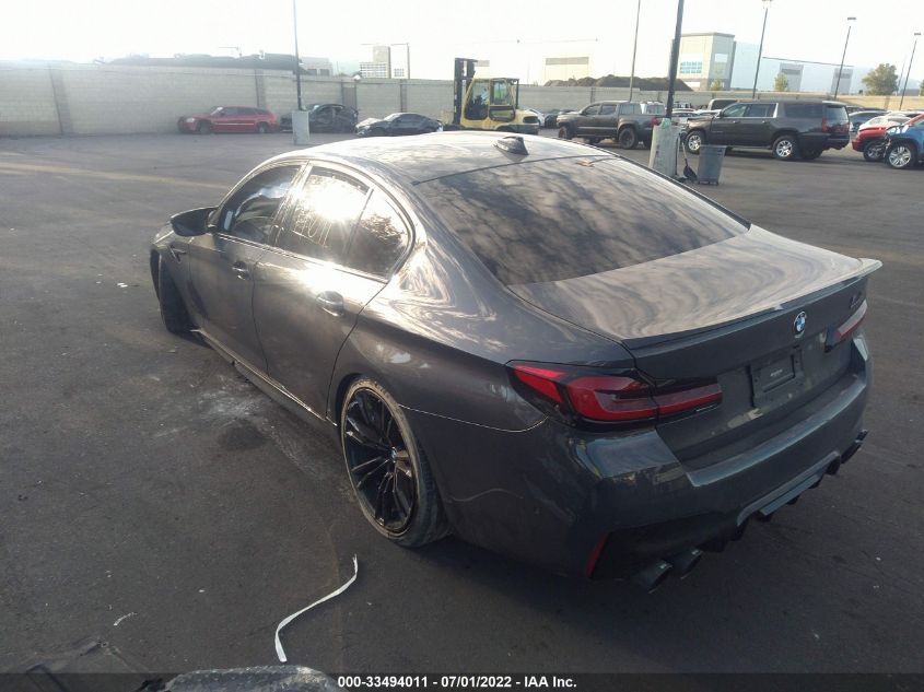 2021 BMW M5 WBS83CH07MCG02295