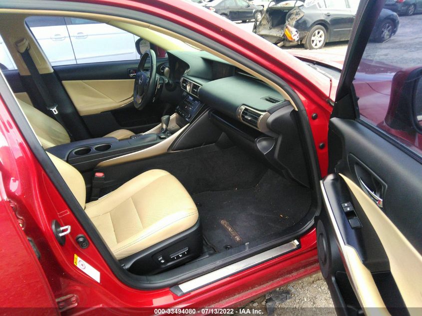 2014 LEXUS IS 250 JTHBF1D27E5015712