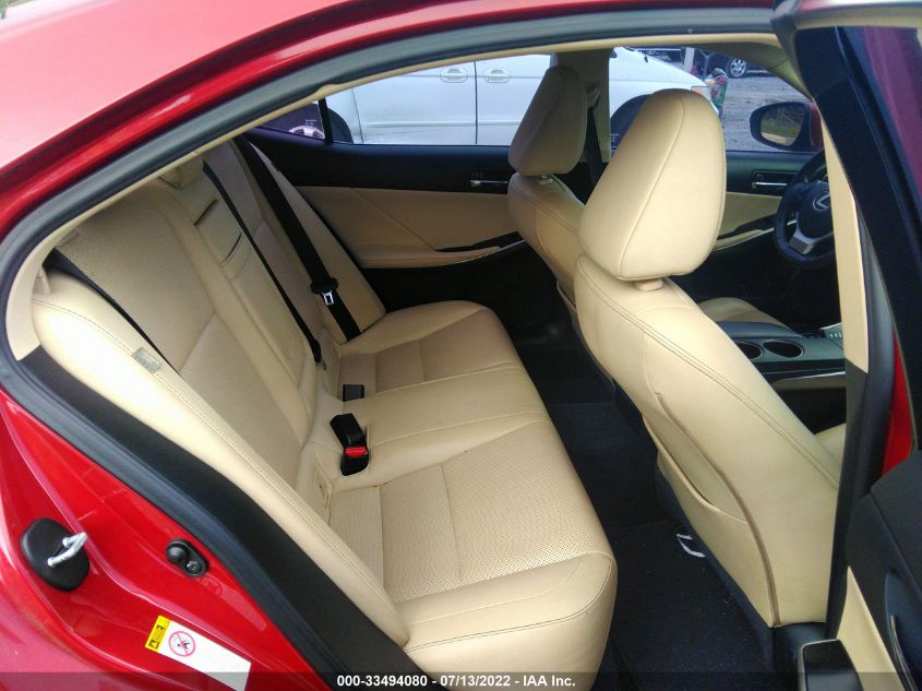 2014 LEXUS IS 250 JTHBF1D27E5015712