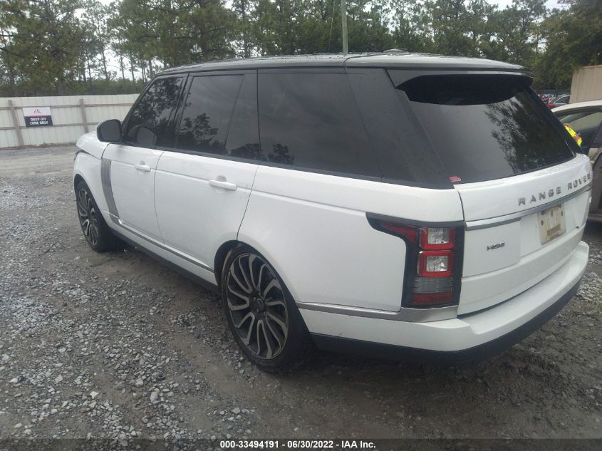 2014 LAND ROVER RANGE ROVER HSE SALGS2WF3EA180083