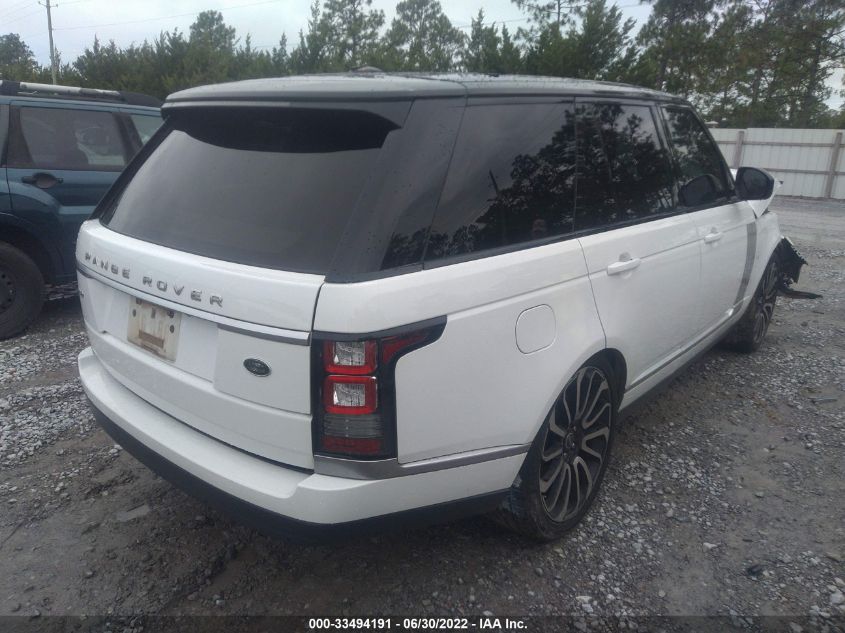2014 LAND ROVER RANGE ROVER HSE SALGS2WF3EA180083