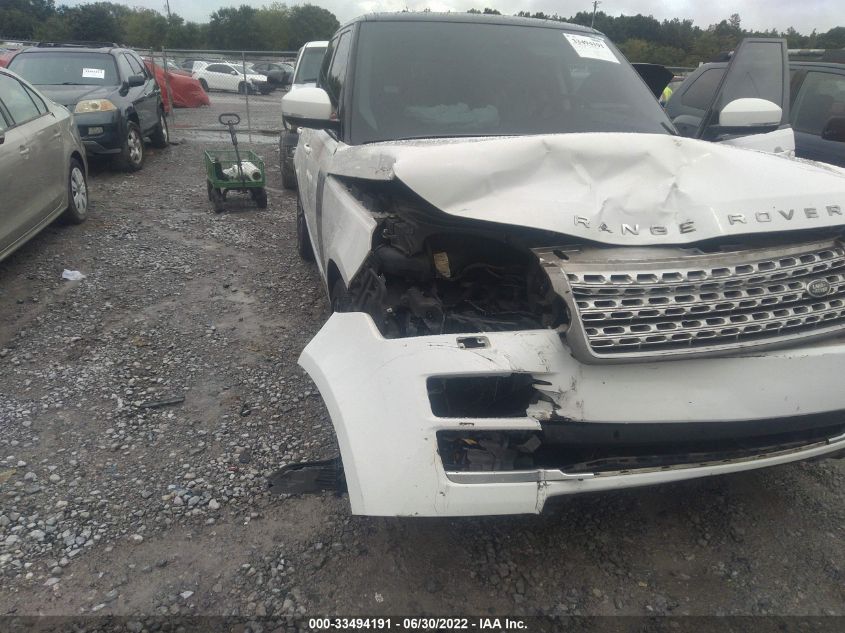 2014 LAND ROVER RANGE ROVER HSE SALGS2WF3EA180083
