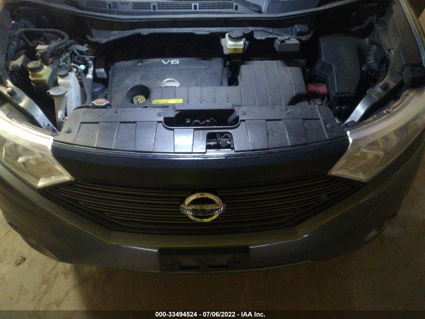 2015 NISSAN QUEST S JN8AE2KP1F9132396