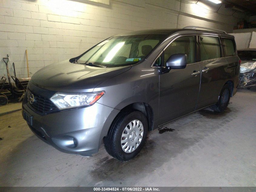 2015 NISSAN QUEST S JN8AE2KP1F9132396
