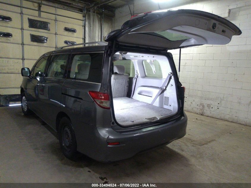 2015 NISSAN QUEST S JN8AE2KP1F9132396