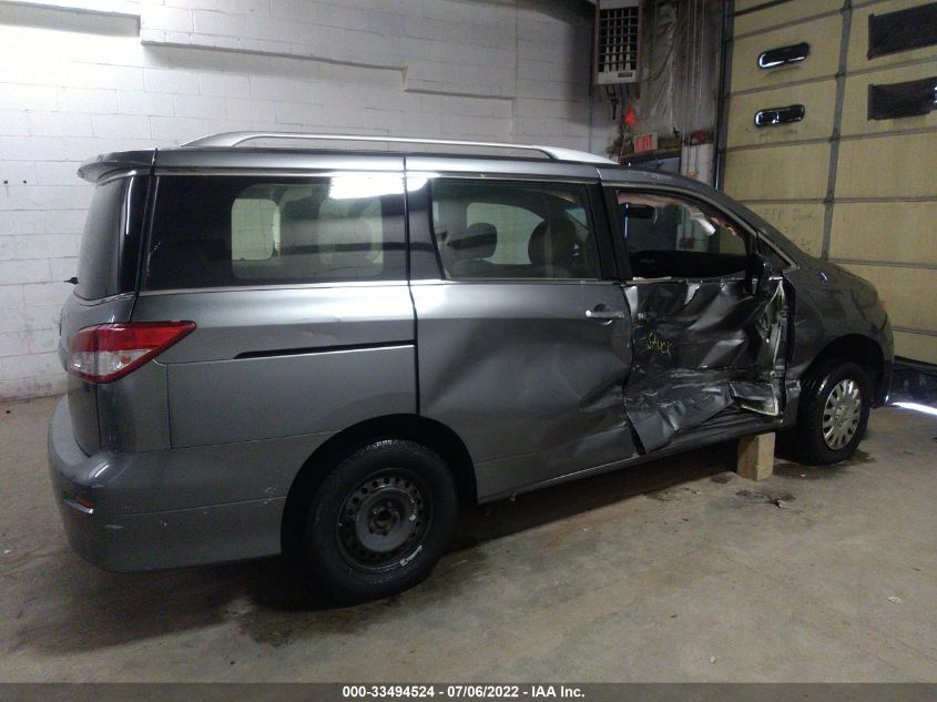 2015 NISSAN QUEST S JN8AE2KP1F9132396