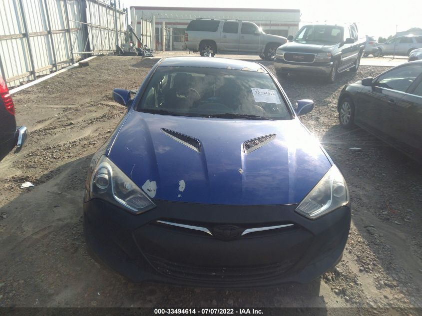 2013 HYUNDAI GENESIS COUPE 2.0T KMHHT6KD8DU088528