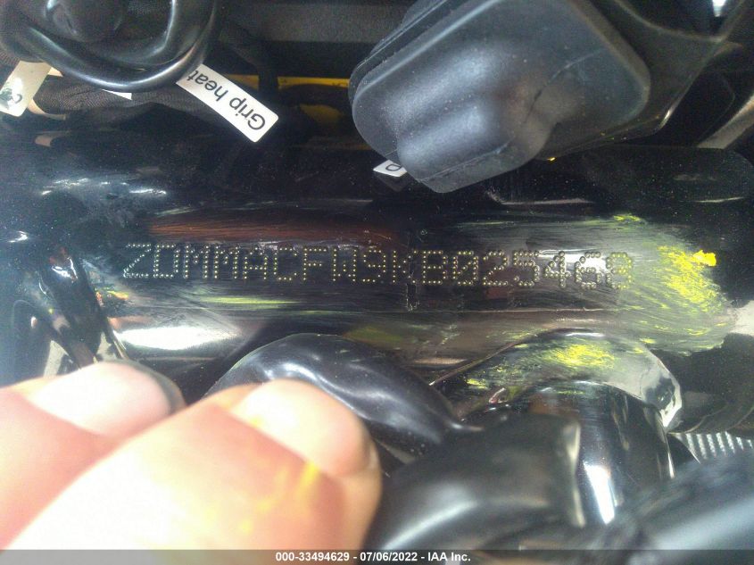 2019 DUCATI MONSTER 1200 ZDMMACFW9KB025468