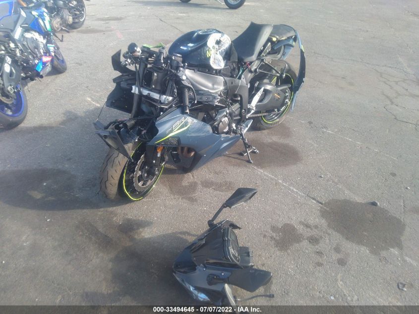 2022 KAWASAKI ZX636 K JKBZXJH1XNA013030
